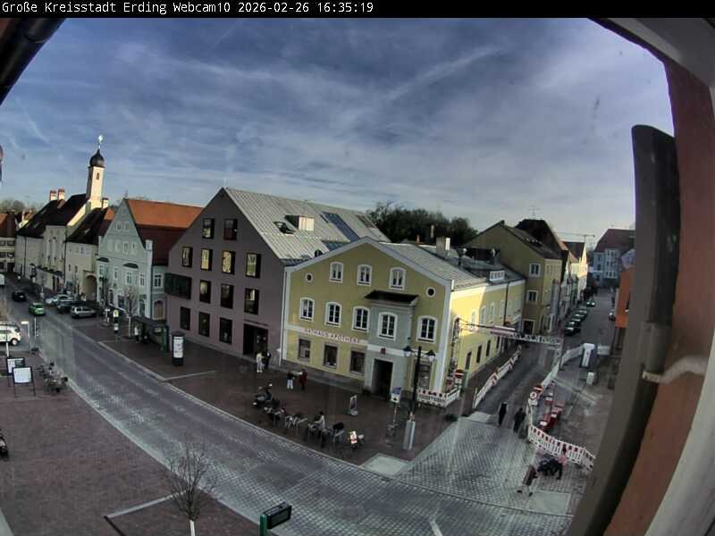 Archived image Webcam Erding - Shopping area