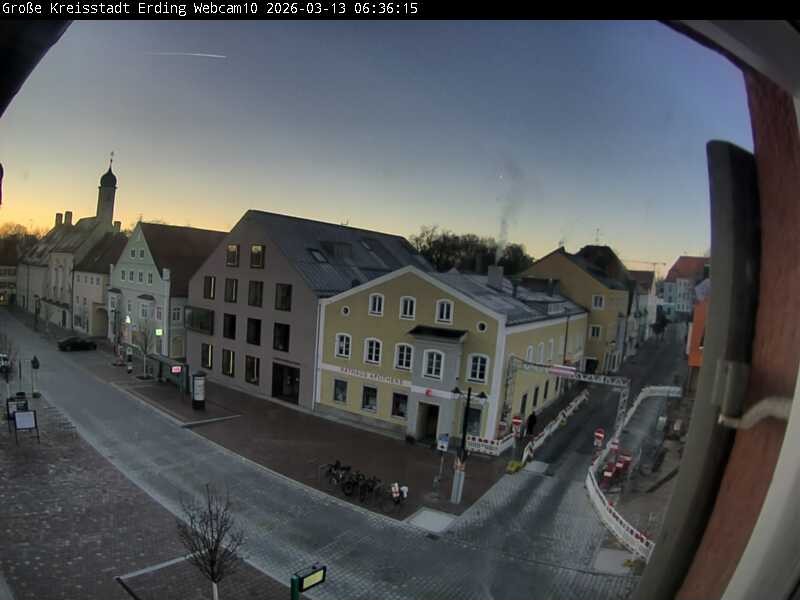 Archiv Foto Webcam Stadtzentrum Erding