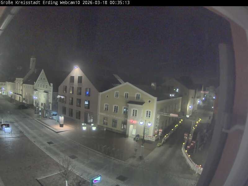 Archiv Foto Webcam Stadtzentrum Erding