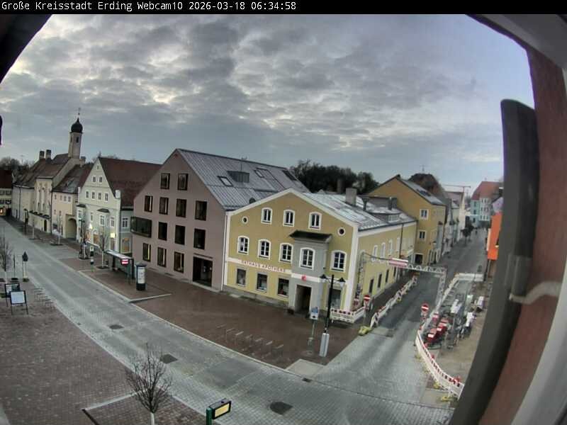 Archiv Foto Webcam Stadtzentrum Erding