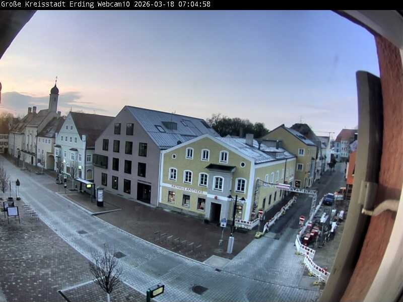 Archiv Foto Webcam Stadtzentrum Erding