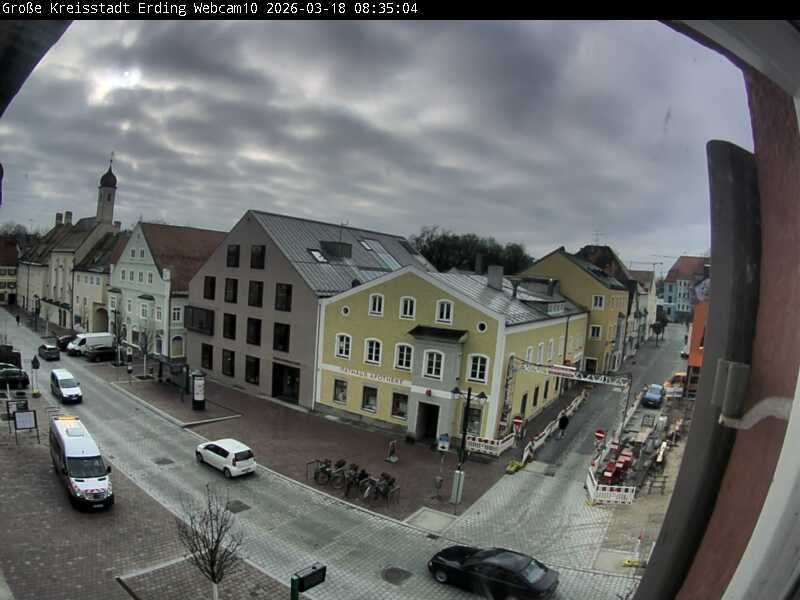 Archiv Foto Webcam Stadtzentrum Erding