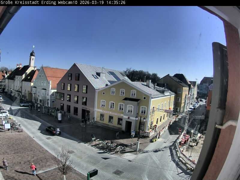 Archived image Webcam Erding - Shopping area