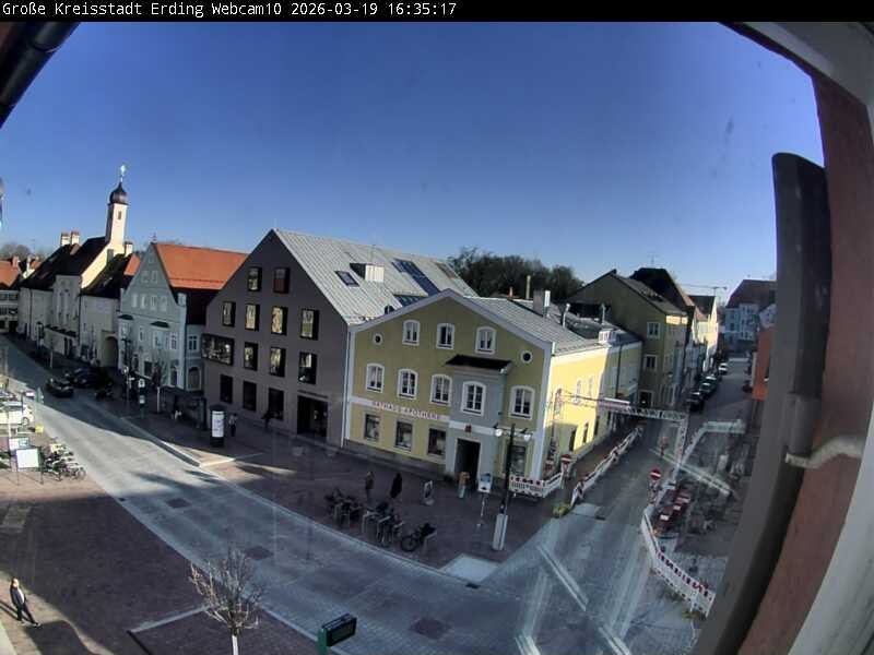 Archiv Foto Webcam Stadtzentrum Erding