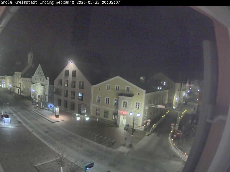 Archived image Webcam Erding - Shopping area