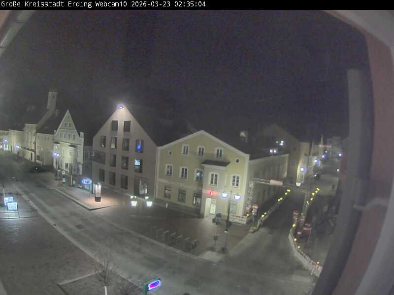 Archived image Webcam Erding - Shopping area