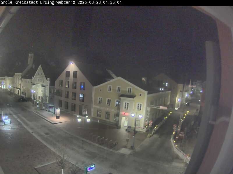 Archived image Webcam Erding - Shopping area