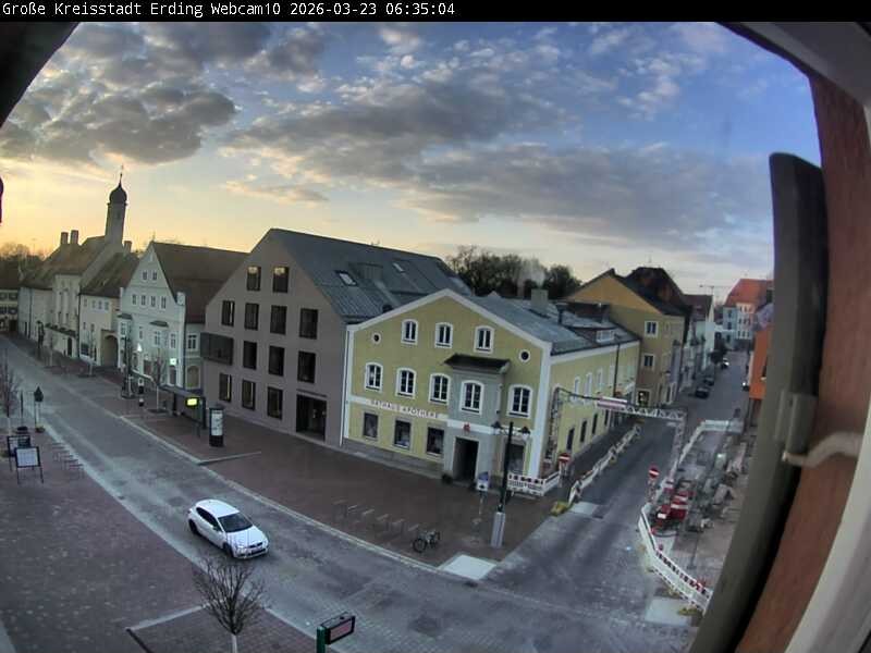 Archived image Webcam Erding - Shopping area