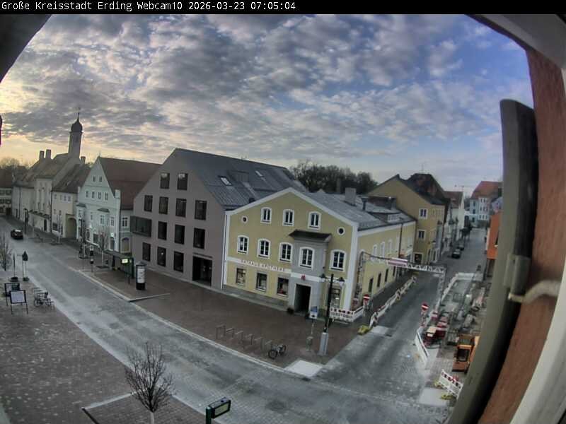 Archived image Webcam Erding - Shopping area