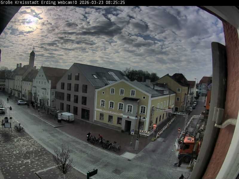 Archived image Webcam Erding - Shopping area