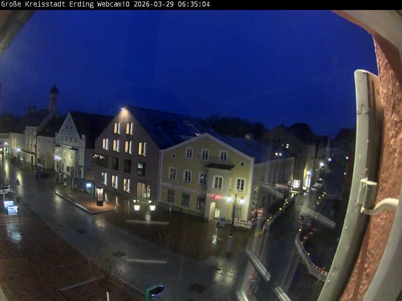 Archiv Foto Webcam Stadtzentrum Erding