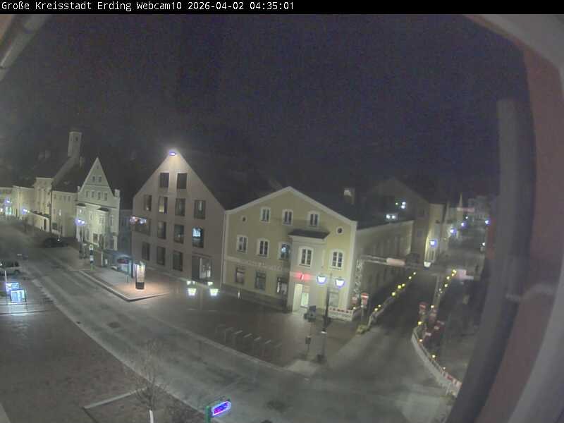 Archiv Foto Webcam Stadtzentrum Erding