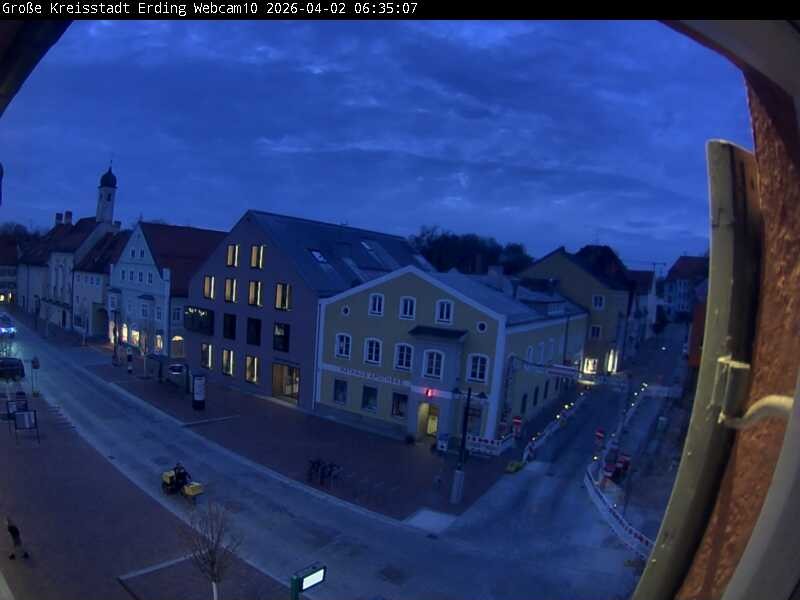 Archiv Foto Webcam Stadtzentrum Erding