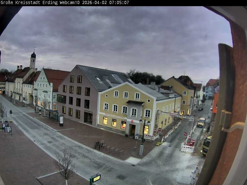 Archiv Foto Webcam Stadtzentrum Erding