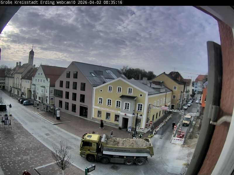 Archiv Foto Webcam Stadtzentrum Erding