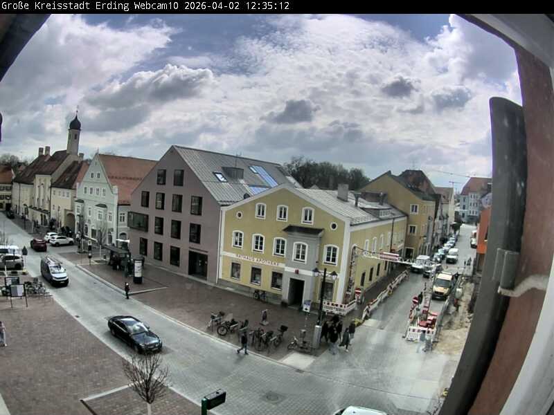 Archiv Foto Webcam Stadtzentrum Erding