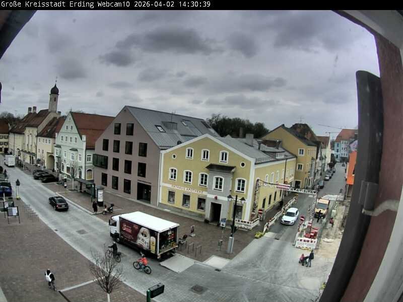 Archiv Foto Webcam Stadtzentrum Erding