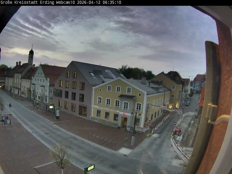 Archiv Foto Webcam Stadtzentrum Erding