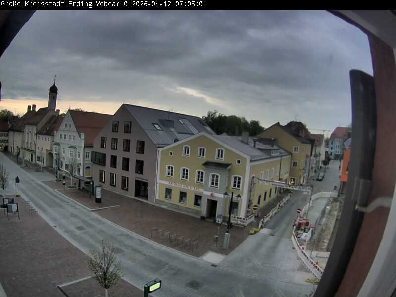 Archiv Foto Webcam Stadtzentrum Erding