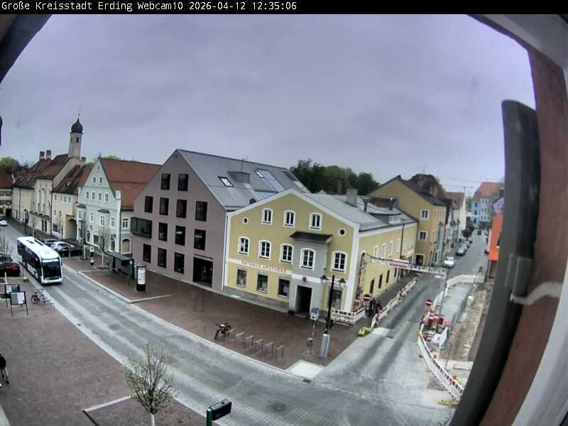 Archiv Foto Webcam Stadtzentrum Erding