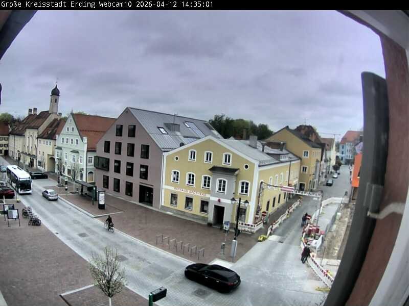 Archiv Foto Webcam Stadtzentrum Erding