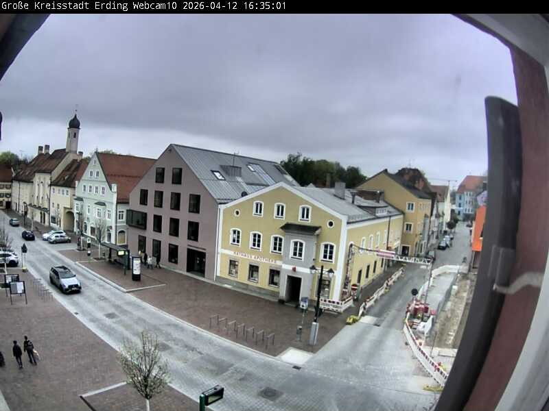 Archiv Foto Webcam Stadtzentrum Erding
