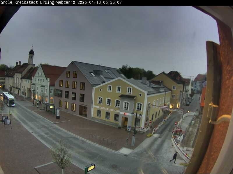 Archiv Foto Webcam Stadtzentrum Erding