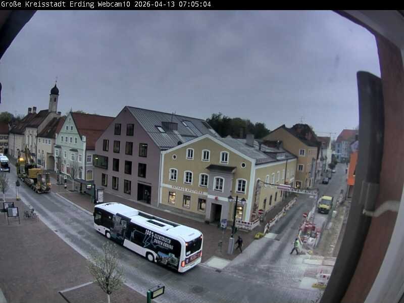 Archiv Foto Webcam Stadtzentrum Erding