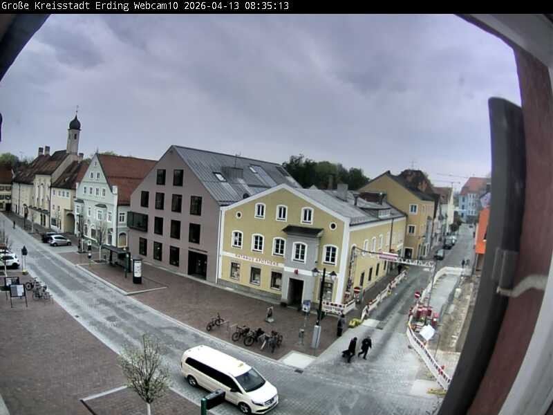 Archiv Foto Webcam Stadtzentrum Erding