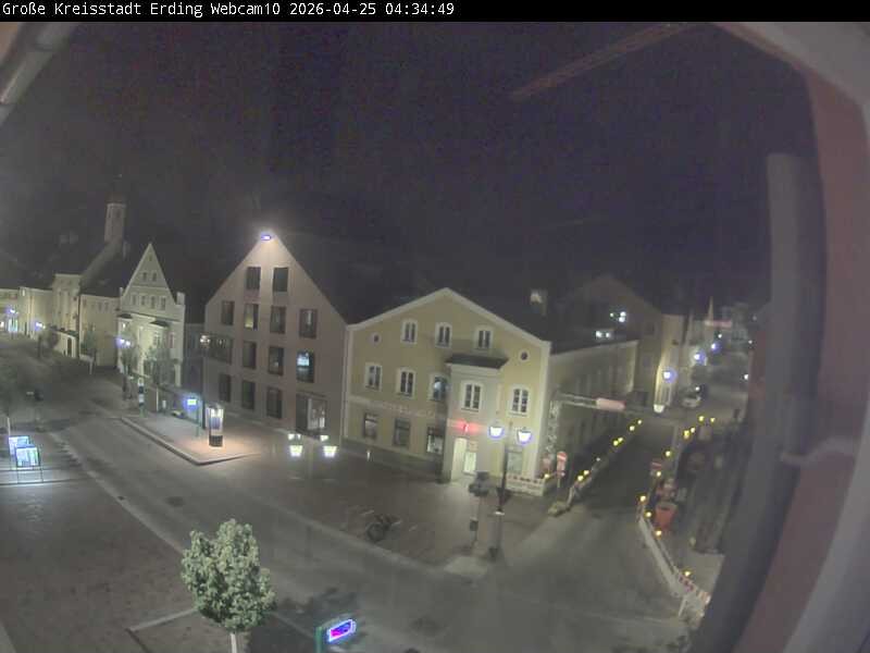 Archived image Webcam Erding - Shopping area