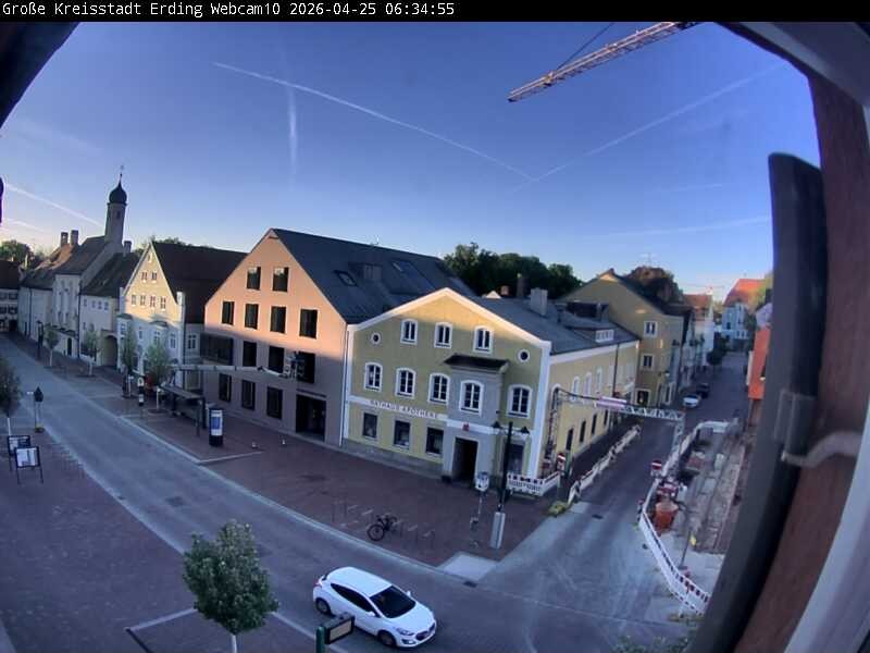 Archived image Webcam Erding - Shopping area