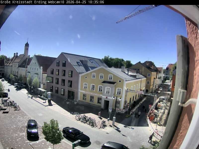 Archived image Webcam Erding - Shopping area