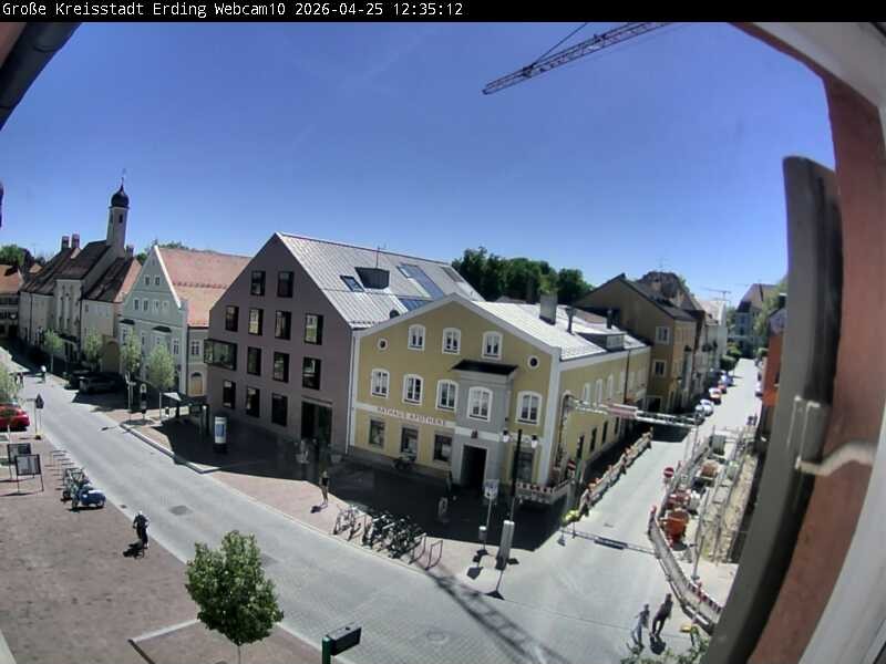 Archived image Webcam Erding - Shopping area