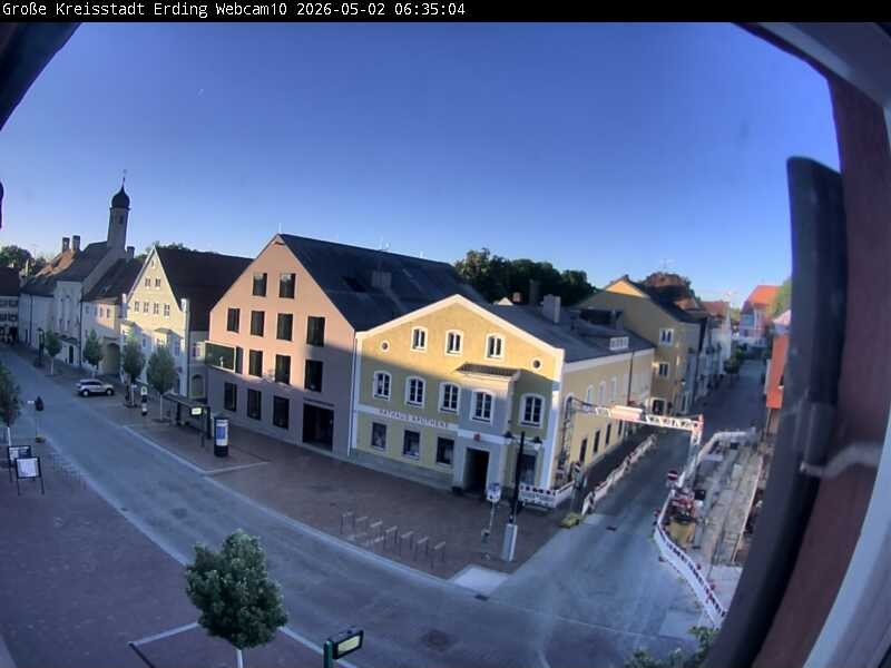 Archived image Webcam Erding - Shopping area