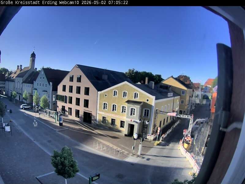 Archived image Webcam Erding - Shopping area