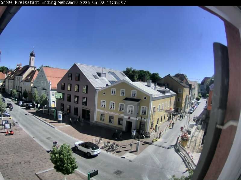 Archiv Foto Webcam Stadtzentrum Erding