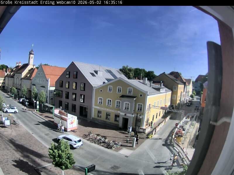 Archiv Foto Webcam Stadtzentrum Erding