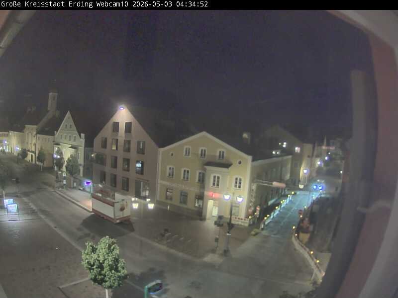 Archived image Webcam Erding - Shopping area