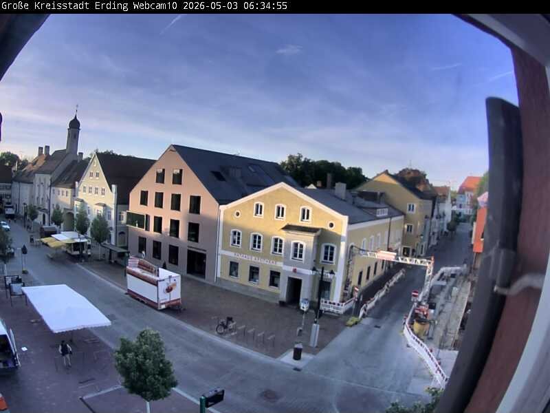 Archived image Webcam Erding - Shopping area