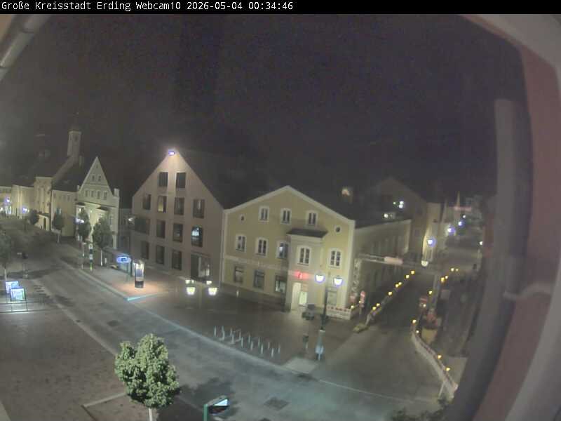 Archiv Foto Webcam Stadtzentrum Erding