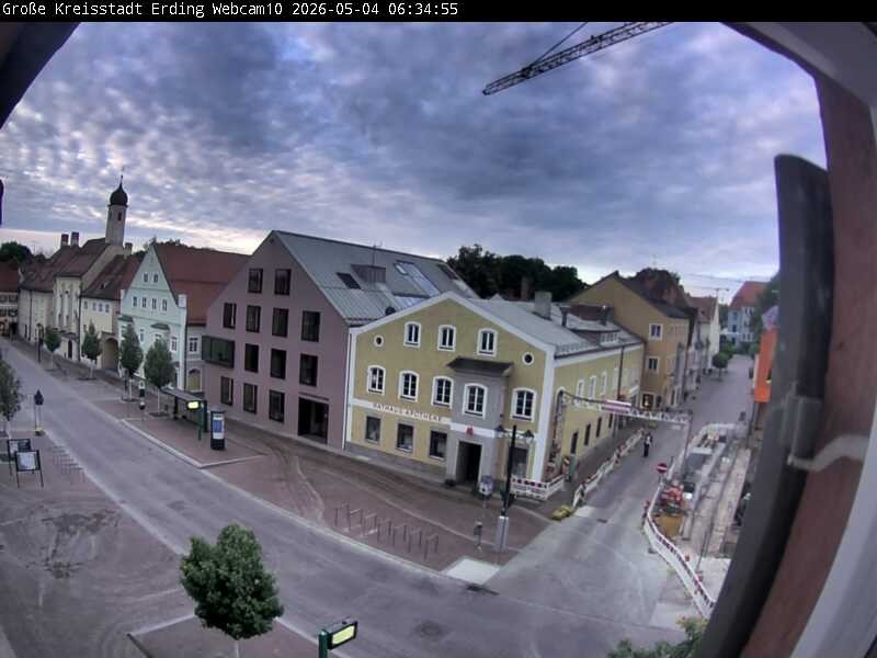 Archiv Foto Webcam Stadtzentrum Erding