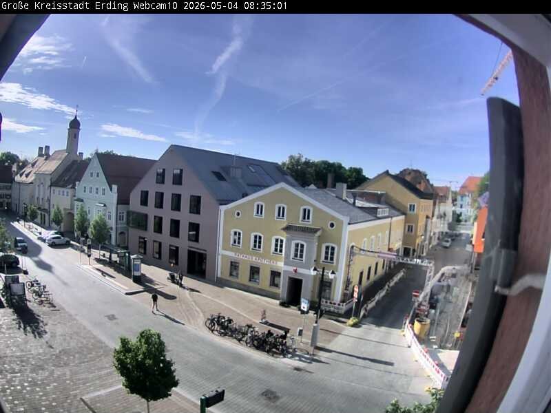 Archiv Foto Webcam Stadtzentrum Erding