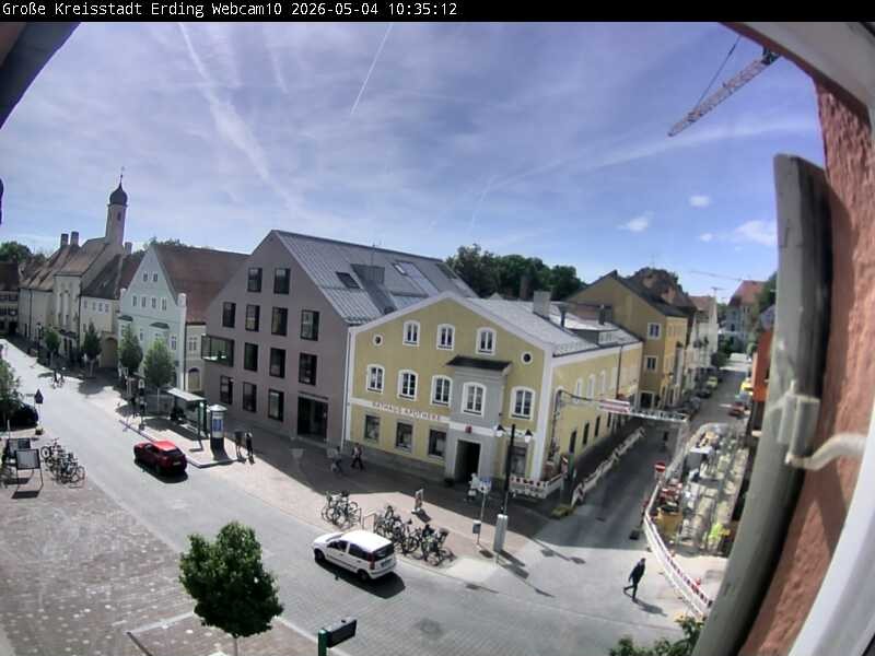 Archiv Foto Webcam Stadtzentrum Erding