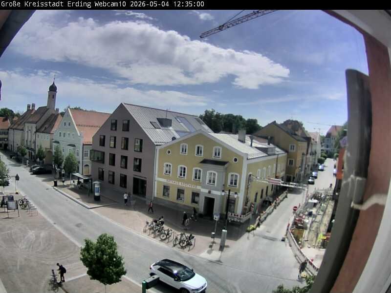 Archiv Foto Webcam Stadtzentrum Erding