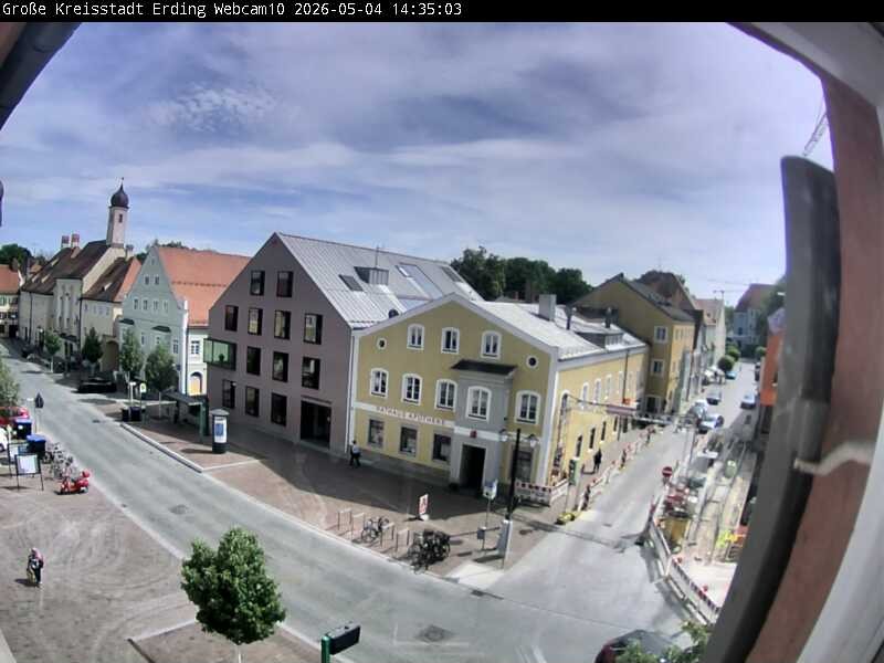 Archiv Foto Webcam Stadtzentrum Erding