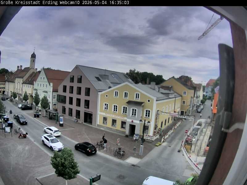 Archiv Foto Webcam Stadtzentrum Erding