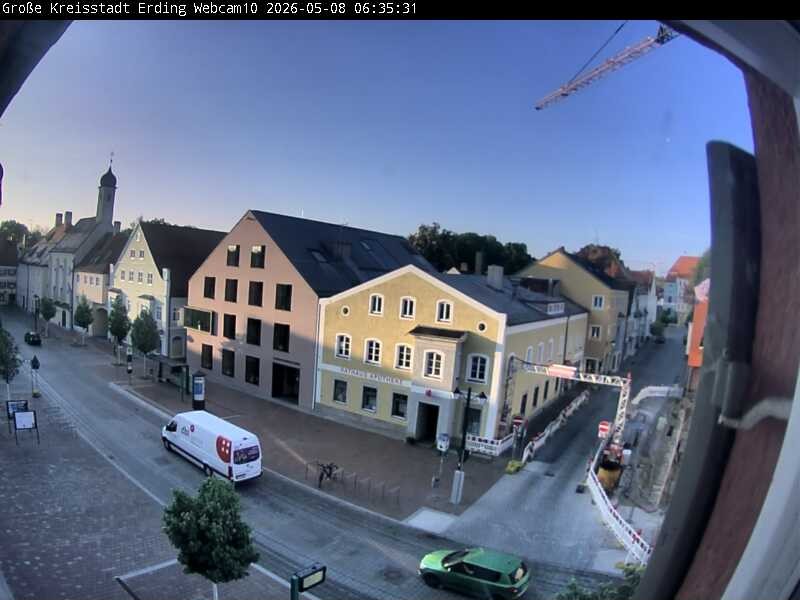 Archived image Webcam Erding - Shopping area