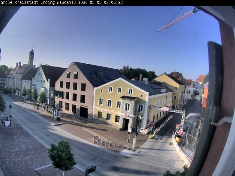 Archived image Webcam Erding - Shopping area