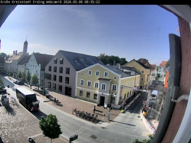 Archived image Webcam Erding - Shopping area