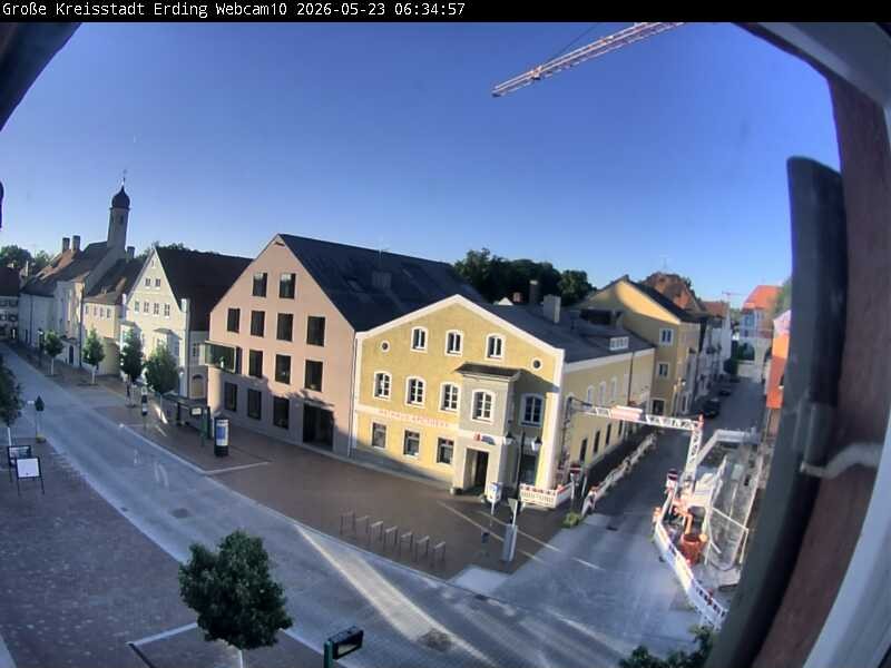 Archived image Webcam Erding - Shopping area